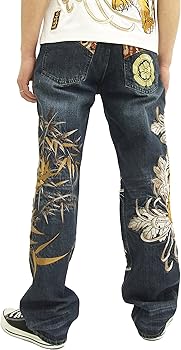 Amazon | 絡繰魂(カラクリダマシイ) (絡繰魂) 粋 デニムパンツ 272210 Amazon | 絡繰魂(カラクリダマシイ) (絡繰魂) 粋 デニムパンツ 272210